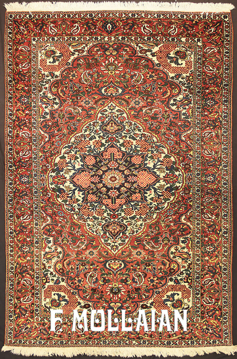 Old Persian Bakhtiari Old Rug n°:93726479